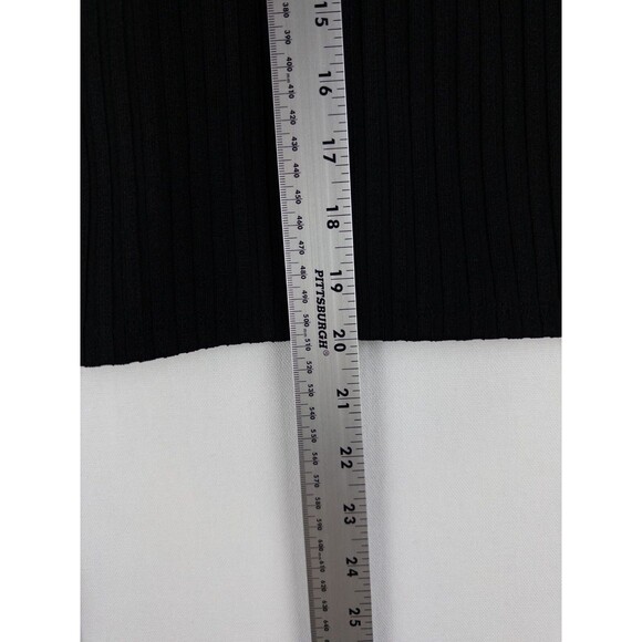 NWT Madewell Sweater Womens Cropped Small Black Knit Pullover Solid‎ - Picture 7 of 8